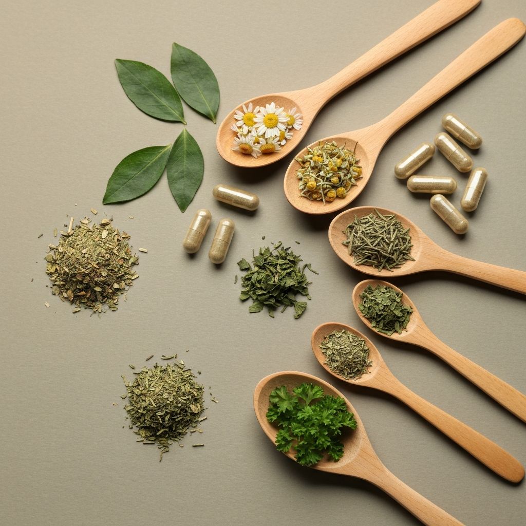 Pflanzliche Nahrungsergänzungen